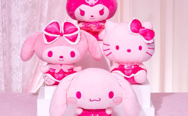 Hello Kitty and Friends Cinnamoroll 12 Pink Monochrome Plush
