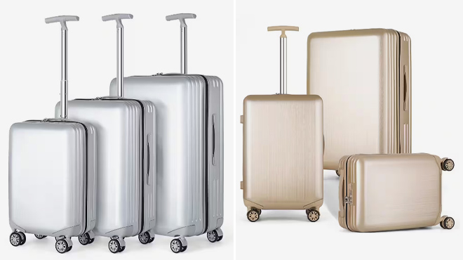 Hikolayae 3 Piece Grand Creek Nested Hardside Luggage Sets Hikolayae 3 Piece Grand Creek Nested Hardside Luggage Sets