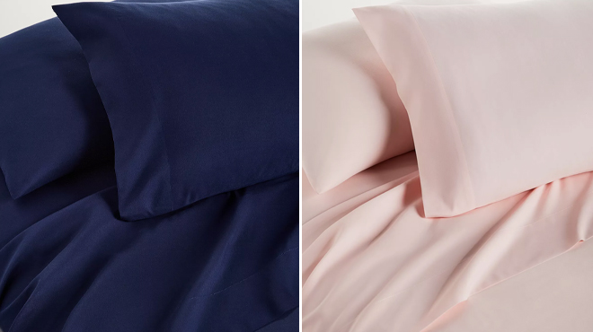 Home Design Microfiber 3 Piece Solid Twin Sheet Set Home Design Microfiber 3 Piece Solid Twin Sheet Set