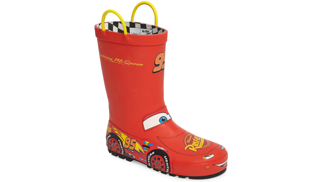 Hunter Kids Lightning McQueen Waterproof Rain Boots