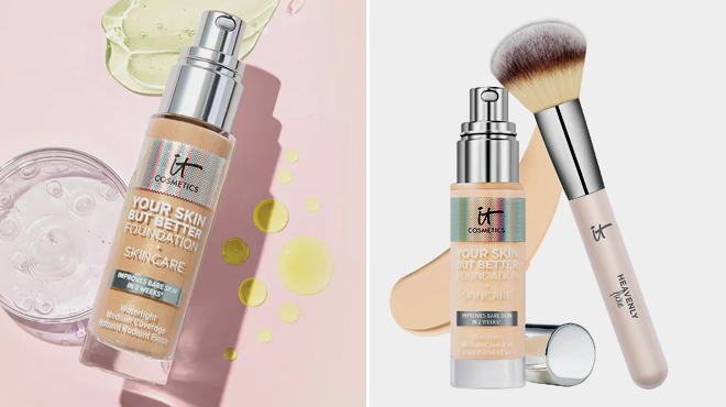 IT Cosmetics Your Skin But Better Foundation with Brush
