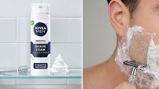 Image of Nivea Men Sensitive Shave Foam
