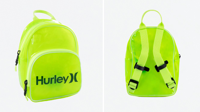 Images of Hurley Transparent Mini Backpack