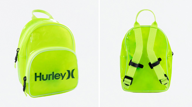 Images of Hurley Transparent Mini Backpack Images of Hurley Transparent Mini Backpack