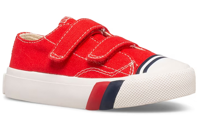 Keds Toddler Pro Keds Royal Lo HL Sneakers on a White Baxckground Keds Toddler Pro Keds Royal Lo HL Sneakers on a White Baxckground