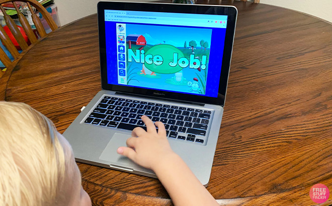 Kid Learning from a Learning Program