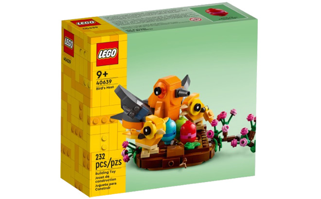 LEGO 232 Piece Birds Nest Building Toy Kit