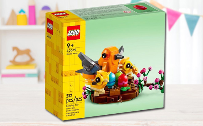LEGO Birds Nest Building Toy Kit Box