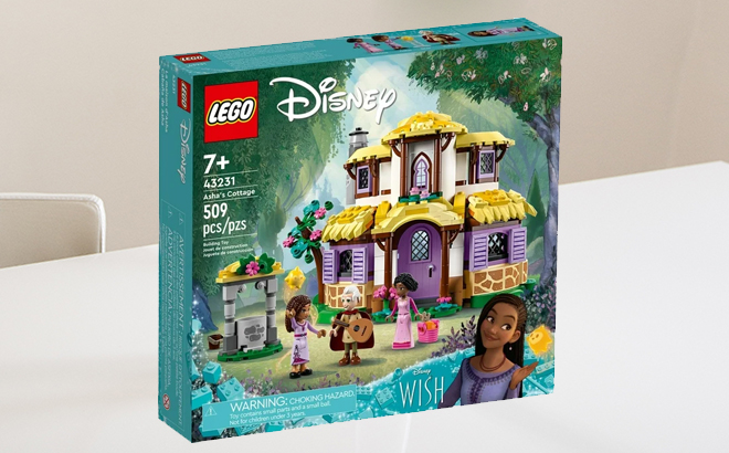 LEGO Disney Wish Ashas Cottage Building Toy Set