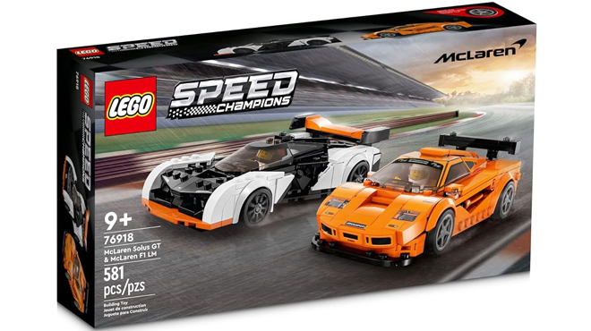 LEGO Speed Champions McLaren Solus GT McLaren F1 LM Set