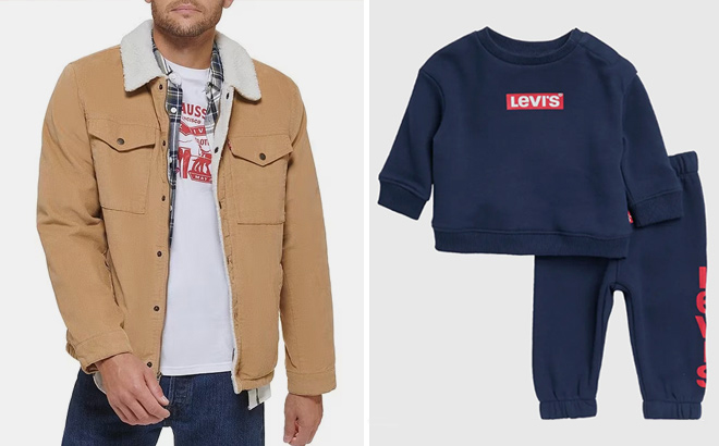 Levis Logo Sweatshirt Joggers Levis Logo Sweatshirt Joggers