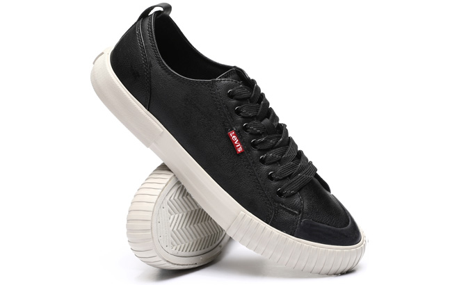 Levis Mens Anikin NL Lace Up Sneakers