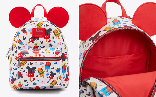 Loungefly Disney Mickey Mouse Friends Popsicle Mini Backpack