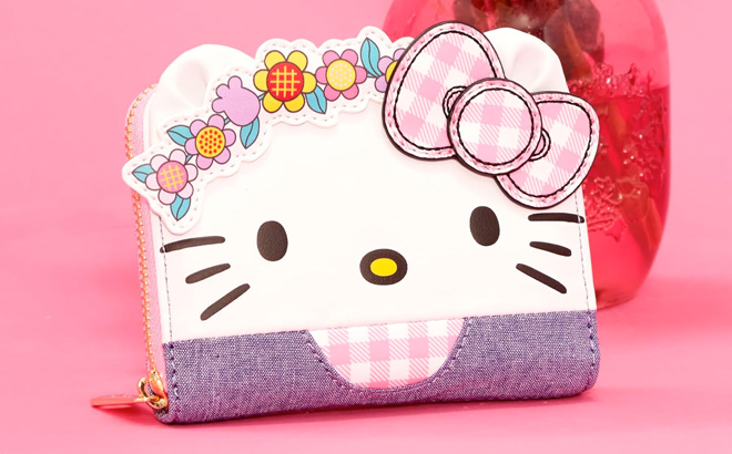 Loungefly Sanrio Spring Florals Hello Kitty Wallet