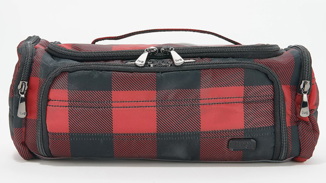Lug Black and Red Cosmetic Case