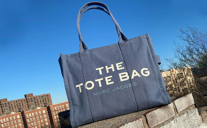 Marc Jacobs The Large Tote Bag Blue Shadow