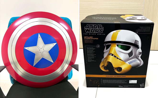 Marvel Legends Falcon and Winter Soldier Captain America Role Play Shield