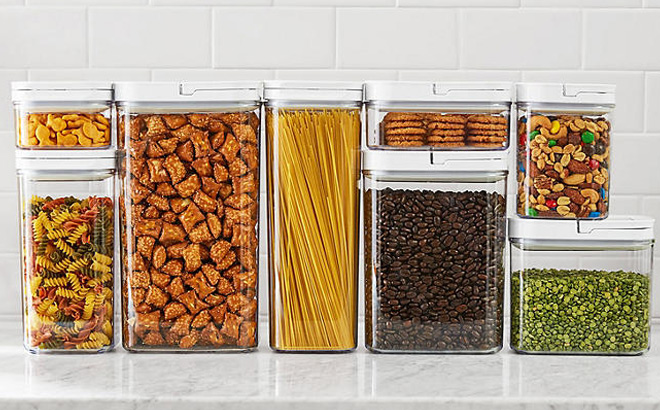 Members Mark 8 Piece Fliplock Pantry Storage Members Mark 8 Piece Fliplock Pantry Storage