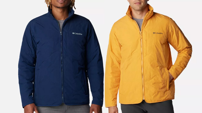 Men Wearing Columbia Birchwood Jacket