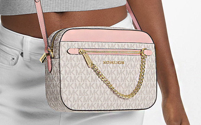 Michael Kors Jet Set Large Logo Crossbody Bag Michael Kors Jet Set Large Logo Crossbody Bag