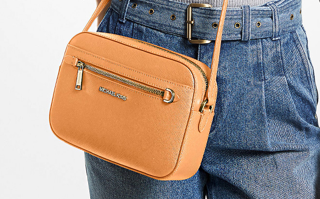 Michael Kors Jet Set Large Saffiano Crossbody Bag Michael Kors Jet Set Large Saffiano Crossbody Bag