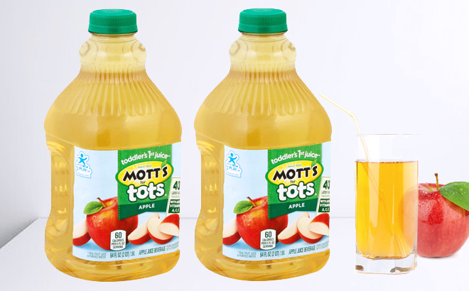 Motts For Tots Apple Big Bottle