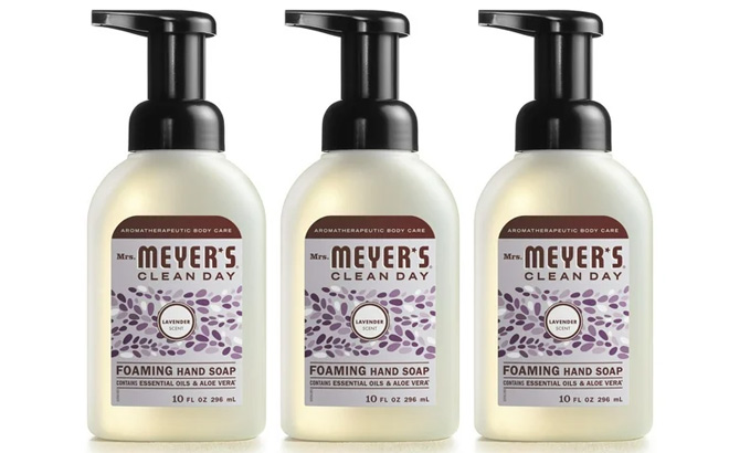 Mrs Meyers Clean Day 3 Pack Foaming Hand Mrs Meyers Clean Day 3 Pack Foaming Hand