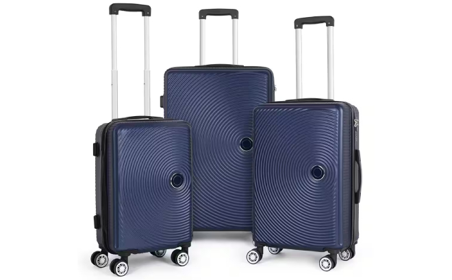 New Kimberly Nested 3 Piece Hardside Luggage Set