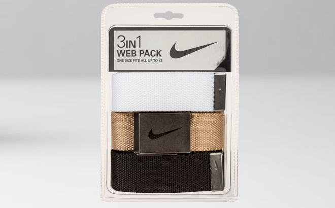 Nike Belt 3 Pack
