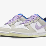 Nike Dunk Low Big Kids Shoes in Light Orewood Brown Color