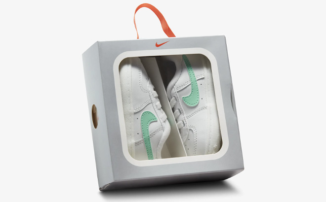 Nike Force 1 Baby Crib Booties