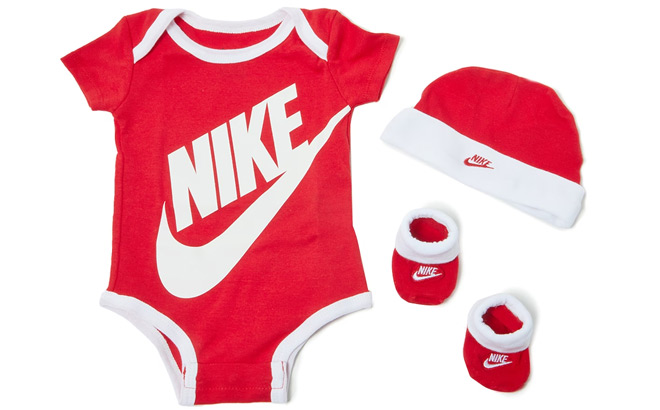 Nike Futura Baby Bodysuit Set