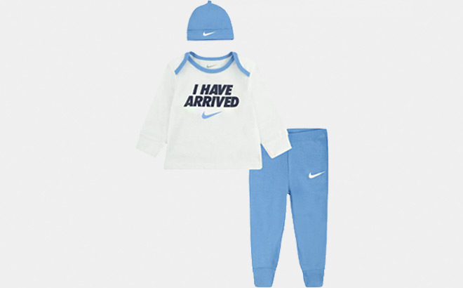 Nike I Have Arrived 3 Piece Baby Set