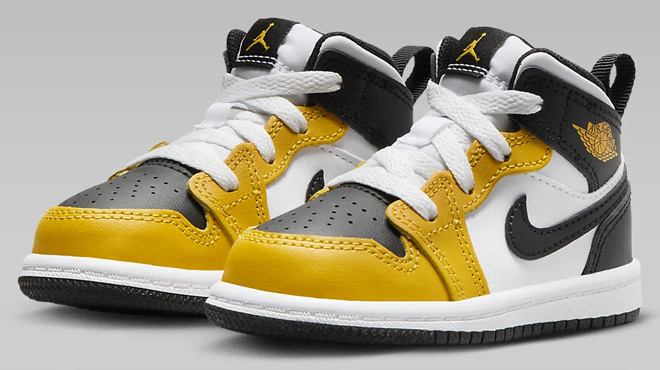 Nike Jordan 1 Mid Baby and Toddler Shoes