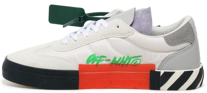 Off White Mens New Low Vulcanized Sneakers