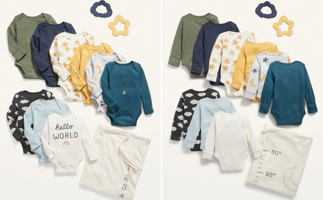 Old Navy 12 Piece Grow With Me Baby Gift Set