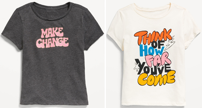 Old Navy Graphic T Shirt for Girls