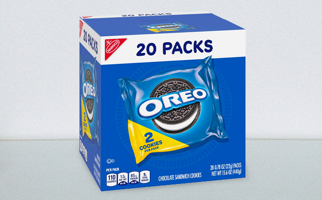 Oreo Chocolate Sandwich Cookies 20 Pack
