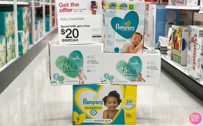 Pamper Diapers at Target
