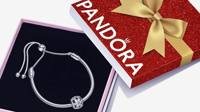 Pandora Sparkling Herbarium Bracelet Gift Set