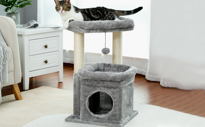 Pawz Road Cat Tree Condo 27 inch Cat Tower