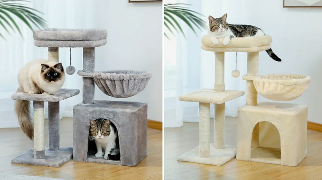 Pawz Road Cat Tree Condo 28 3 inch Cat Towers