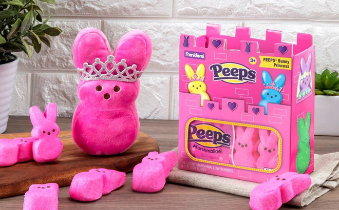 Peeps Easter Plush Princess Castle Bunny