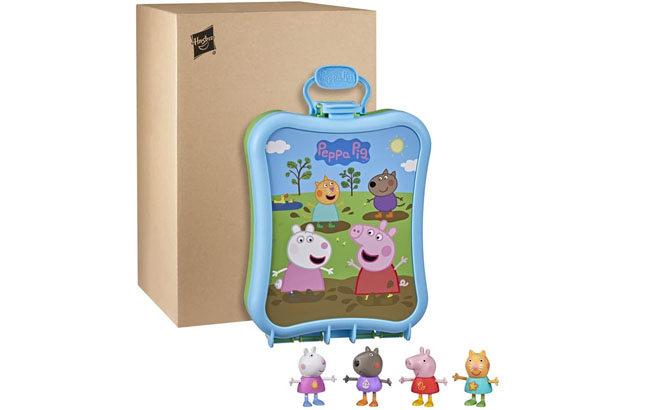 Peppa Pig Carry Along Friends Toy Set