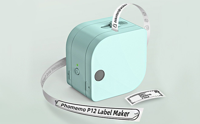 Phomemo Portable Label Maker Machine with Tape
