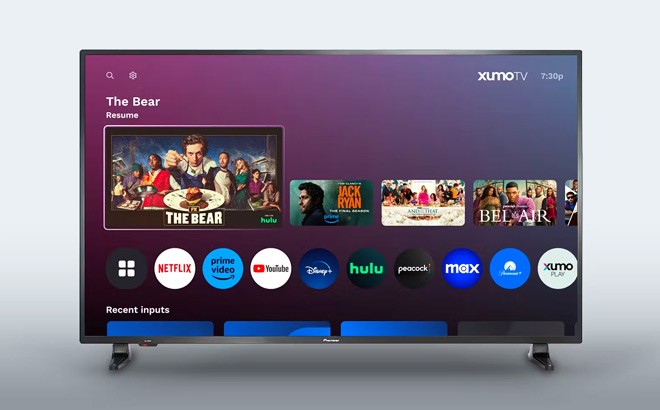 Pioneer 43 Inch Class LED 4K UHD Smart Xumo TV