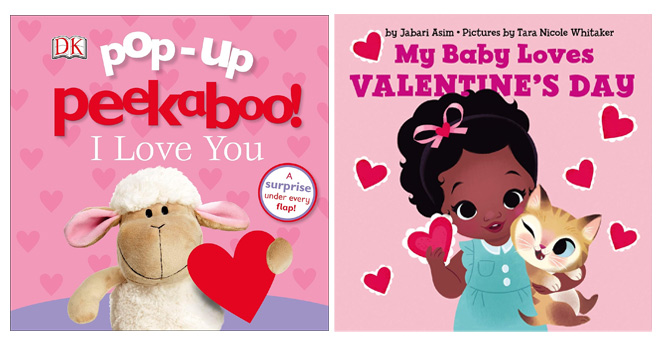Pop up Peekaboo I Love You Book and My Baby Loves Valentines Day Book