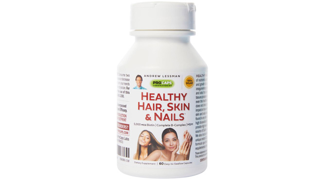 Pro Caps Healthy Hair Skin Nails 60 ct Supplement