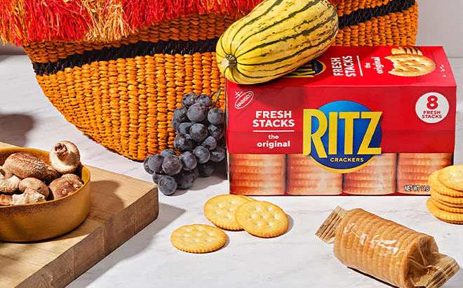 RITZ 8 Count Fresh Stacks Crackers RITZ 8 Count Fresh Stacks Crackers
