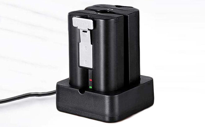 Replacement Battery 2 Pack with Charger Station